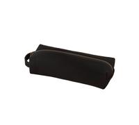 YONBEN Estuche para lápices, de lona de algodón suave, para fácil transporte, elegante y duradero para bolígrafos y lápices (negro)