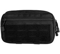 YONCONO Bolsa táctica Molle, Bolsa cinturón de Utilidad EDC, riñoneras de Militar de Multiusos para Herramientas, Organizador de Equipo pequeño para al Aire Libre Deportes (Negro)