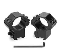 YONCONO Par monturas Altas para Visor telescopico de 1" (25,4mm) de diametro y 11mm de Anchura de Carril