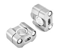 yoneleu C Compatible con Transalp XL para XL700V XL650V Elevador De Manillar De Motocicleta Dirt Bike Elevadores De Manillar De Motocicleta Elevador De Manillar De Motocicleta(Silver)