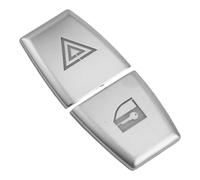 yoneleu Compatible con BMW para E70 2008 2009 2010 2011 2012 2013 Pegatina para Interruptor De Coche Botón Cubierta Pegatina Accesorios Embellecedores Pegatinas Botón Coche