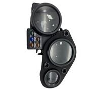 yoneleu Moto medidor Carcasa Compatible con CBR250 para CBR400 Instrumento De Motocicleta para Caja De Medidor De Velocidad Calibre De Odómetro Tacómetro Carcasa Marco De Medidor De Motocicleta