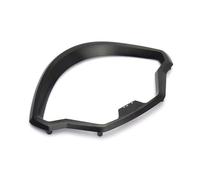 yoneleu Moto medidor Carcasa Compatible con Vespa para GTS300 2023 2024 Accesorios De Motocicleta Velocímetro Medidor Anillo Cubierta Marco De Instrumento Decoración(Black)