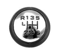 yoneleu Palanca Marchas Cambio Compatible con Peugeot 307 308 407 6 para Palanca De Cambios De Velocidad para Coche, Pomo De Cambio De Marchas para Coche, Pomo De Cambio, Accesorios para Coche