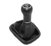 yoneleu Palanca Marchas Cambio Compatible con VW para Golf 4 para MK4 1998-2006 para Bora 1999-2006 Car-Styling 5 Perilla De Cambio De Marchas De 23 Mm Adaptador De Perilla Universal para Automóvil