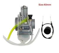 yoneleu para SMR540 para SXS640 660 38 Mm 40 Mm 36 Mm 2T Carburador De Motocicleta Ajustable Repuesto Universal Accesorios Motocicleta Piezas Modificadas(40mm)