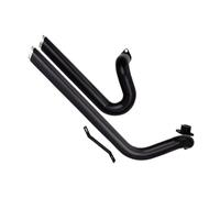 yoneleu Silenciador Escape Compatible con XVS 650AT para Silverado 2002 2003 2004 2005 2006 2007 2008 2009 2010 Tubo para Escape Delantero Modificado para Motocicleta De 51 Mm
