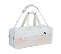 YONEX 259BT006U - Bolsa de torneo de 2 etapas (blanco y rosa)