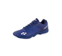 YONEX Aerus Z2 Men - Zapatillas de bádminton ultraligeras para hombre con amortiguación Power Cushion+, azul marino, 42 EU