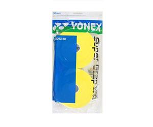 YONEX Baby-Boys Super GRAP Overgrip Paquete de 30 Amarillo/Amarillo
