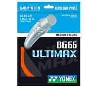 YONEX BG66 UM Cordaje de Bádminton 10m, Naranja