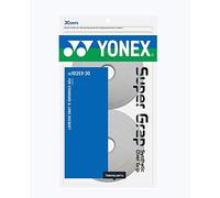 Yonex - Grip para Raqueta de Tenis (Pack de 30 Grips), Color Blanco