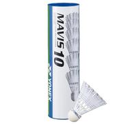 Yonex Mavis 10 Shuttles (Tube of 6) Volante, Adultos Unisex, Yellow (Amarillo), Talla Única