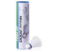 VOLANTES DE BÁDMINTON YONEX MAVIS 2000 X6 BLANCO PLÁSTICO NO SIZE