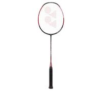 YONEX Nanoflare Ability 001 Raqueta de bádminton para principiantes y aficionados (negro/rojo)