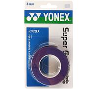 Yonex Overgrip Super GRAP 3er - Mango de Raqueta de Tenis, Color Morado, Talla Standard