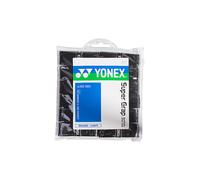 YONEX Overgrips de tenis Super Grap, paquete de 12 negro
