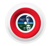 Yonex Poly Tour Force Bright Red Reel 200m Cordaje de tenis 1,25 mm