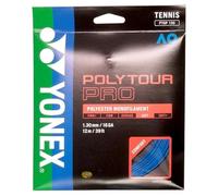 YONEX Poly Tour Pro - Juego de cuerdas de tenis (17 g, azul)