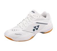 YONEX Power Cushion 65 Z4 - Zapatillas de bádminton para mujer, color blanco, con amortiguación y estabilidad, para bádminton y squash, Blanco, 40.5 EU