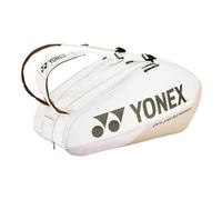 YONEX Pro Racquet Bag 10 Pcs Sand Beige Raquetero Beige - Rosa