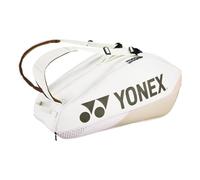 YONEX Pro Racquet Bag 8 Pcs Sand Beige Raquetero Beige - Rosa