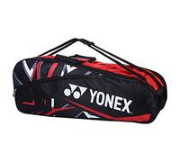 YONEX SUNR 2215 BT5 - Bolsa de bádminton, Color Negro y Rojo, Negro, Rojo, Talla única