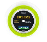 YONEX Yellow Bobina Badminton BG-65 (200 MTS), Adultos Unisex, EU