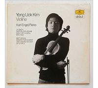 Yong Uck Kim, Karl Engel - J.S. Bach: Partita Fur Violine Solo, Nr.1 h-moll, BWV 1002 / Beethoven: Sonate Für Klavier Und Violine Es-dur, Op.12, Nr.3 [LP]