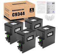 Yongairuink Caja de mantenimiento de tinta C9344 para C12C934461 Reemplazo para Epson XP-3100 XP-4100 XP-4101 XP-4105 Workforce 810DWF WF-2830DWF WF-2850DWF WF-2930 WF-2950 WF-2851 L3550 L5590 (4
