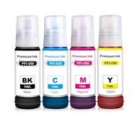 Yongairuink Cartucho de tinta de pigmento compatible PFI-050 PFI-050BK PFI-050C PFI-050M PFI-050Y para CAN ImagePrograf TC-20 TC-20M (4 unidades)