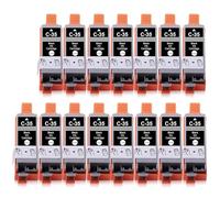 Yongairuink Cartuchos de Tinta Negra de Repuesto PGI-35 para Can PGI 35 CLI 36 PGI35 CLI36 PGI-35 CLI-36 para la Serie Can IP100 IP110 IP100B IP110WB IP100WB Mini260 TR150 (15 BK)