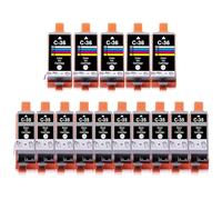 Yongairuink PGI-35 CLI-36 Cartuchos de Tinta Reemplazo para PGI35BK CLI36C PGI35 CLI36 Compatible con TR160 IP100 IP110 TR150 IP100WB IP110WB Mini 260 320 (3 Negro 2 Color)