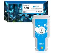 Yongairuink Remanufactured HP730 - Cartucho de tinta para impresora Designjet T1600, T1700, T2600, serie T2600 DNJT1700 (1 cian)