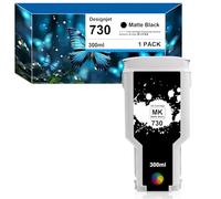 Yongairuink Remanufactured HP730 - Cartucho de tinta para impresora Designjet T1600, T1700, T2600 Series DNJT1700 (1 mate negro)