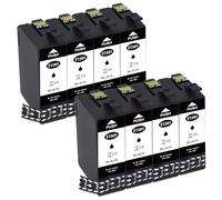 Yongairuink T1301 - Cartuchos de tinta negra para Epson T1301 para Stylus SX525WD SX535WD SX620FW Office B42WD BX925FWD BX635FWD Workforce WF-3520DWF WF-7525 WF-7015(8BK)