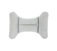 Yongany Almohada lumbar de viaje, almohada inflable de apoyo lumbar, almohada de viaje, cojín ergonómico para la espalda, soporte ligero para la espalda para silla y coche