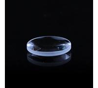 YONGERN Lente óptica diámetro bi-Convexo 6 mm, Distancia Focal 7.65 mm, Herramienta de Vidrio K9 for Experimento de enseñanza Personalizada (Color : Clear)