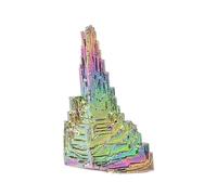 YONGERN Torre de bismuto Natural Metal Mineral Pirámide Piedras Gémicas Meditación Reiki Energía de curación de Piedra Decoración del hogar Cristales crudos (Color : Bismuth)