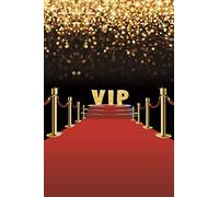 YongFoto 1,5x2,2m Poliéster Fondo de Fotografia Fondo de Escenario VIP Alfombra roja Lentejuelas de Oro Manchas de Brillo de Bokeh Telón de Fondo Photo Booth Infantil Party Photo Studio Atrezzo