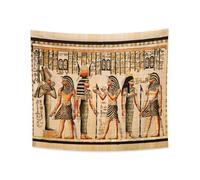 YONGFOTO 220x190cm Tapiz Egipto Antiguo, Faraón Dios Osiris Hathor E Isis Símbolo Civilización Antigua Tapices Colgantes Para Hogar Decoración De Pared Mantel Manta