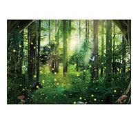 YongFoto 3x2m Telón de Fondo de fotografía Cuento de Hadas Bosque Mariposa Brillo Solar Selva Bokeh Glitter Mundo Maravilloso Telones de Fondo para sesión de Fotos Partido Retrato Foto Fondo Props