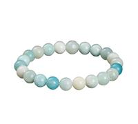 YONGHONGKEJI Pulsera De Cristal Curativo con Cuentas De Piedras Preciosas Naturales para Mujeres Y Hombres Brazaletes Elásticos De Cuarzo Energético Pulseras De Amistad De 7 Chakras Regalos De Joy