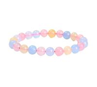 YONGHONGKEJI Pulsera De Cristal Curativo con Cuentas De Piedras Preciosas Naturales para Mujeres Y Hombres Brazaletes Elásticos De Cuarzo Energético Pulseras De Amistad De Los 7 Chakras Regalos De