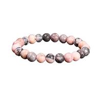 YONGHONGKEJI Pulsera De Cristal Curativo con Cuentas De Piedras Preciosas Naturales para Mujeres Y Hombres Brazaletes Elásticos De Cuarzo Energético Pulseras De Amistad De Los 7 Chakras Regalos De