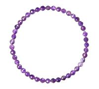 YONGHONGKEJI Pulsera De Cristal Curativo De Piedra De Charoita Natural Facetada De 0.157 In Para Mujer Pulsera De Piedras Preciosas De Chakra Ajustable Distancia De Yoga Joyería Para Hombres Pareja