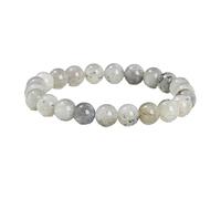 YONGHONGKEJI Pulsera De Cristales Curativos para Mujer Brazaletes De Cristales Y Piedras Preciosas Pulsera De Piedra Natural De 7 Chakras Elegantes Pulseras con Cuentas Regalos De Joyería De Amista