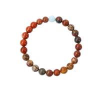 YONGHONGKEJI Pulsera De Planetas Sistema Solar Universo Galaxia Pulseras De Cuentas De Piedra Natural para Mujer Brazalete Elástico Pulseras De Ocho Planetas Estrellas Guardianas para Hombres Regal