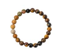 YONGHONGKEJI Pulsera De Planetas Sistema Solar Universo Galaxia Pulseras De Cuentas De Piedra Natural para Mujer Brazalete Elástico Pulseras De Ocho Planetas Estrellas Guardianas para Hombres Regal