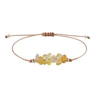 YONGHONGKEJI Pulseras De Chakras para Mujer Pulsera De Cristal Natural De Colores para Los 7 Chakras Brazaletes De Piedras Preciosas Irregulares Pulseras De Cuerda Ajustables con Chips De Cristal Re